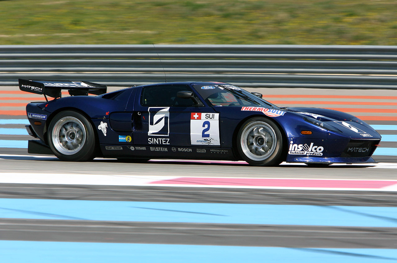 Illustration for article titled 2009 FIA GT Racers Trot Out For Spring Testing In France